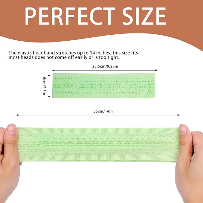 Workout Headbands Non Slip Headband Sport Headbands Sweatbands Elastic Sport Hair Bands for Sports Travel Indoor Fitness Gym