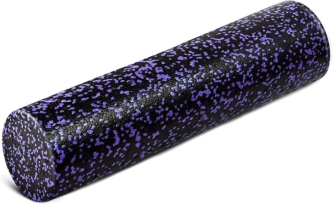 Yes4All High-Density EPP Round Back Roller Foam, Exercise Foam Roller for Yoga, Pilates & Stretching - 12, 18, 24, 36 inch