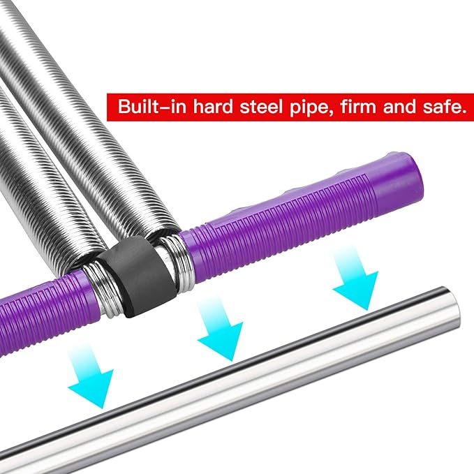 Elastic Sit Up Equipment, Pull Rope Dual Spring Tension Foot Pedal Sit Up Equipment for Abdominal, Leg Exerciser Tummy Trimmer Sport Fitness Slimming Training Bodybuilding at Home Gym