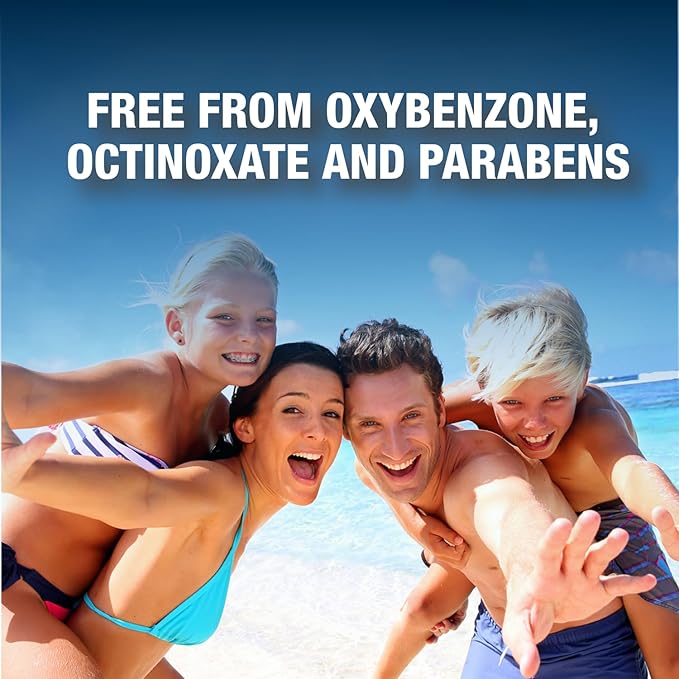 CoreTex Sun X 50 SPF Broad Spectrum Sunscreen Lotion - 4oz Bottle of Paraben, Oxybenzone, Octinoxate, & Oil Free Sunscreen - No White Cast and Water & Sweat Resistant Up to 80 Minutes