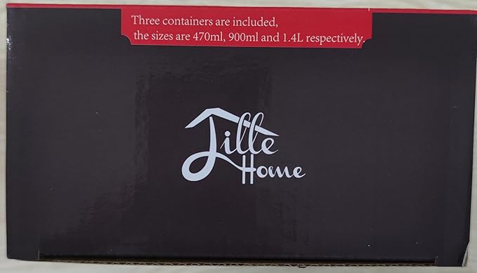 Lille Home Leak Proof Salad Container Stainless for Lunch - Snack Containers Steel - Ideal for Educational Settings & Daycare - Nesting Trio with Silicone Lids - 47oz+30oz+16oz - Blue