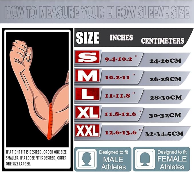 Elbow Sleeves (Pair),Support for Weightlifting,Powerlifting,Squat,Basketball and Tennis,5mm Neoprene Compression Brace for Both Women and Men (Large, Black New)