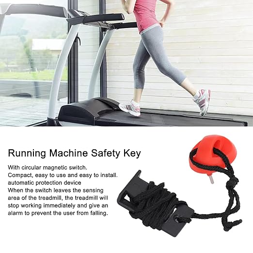 Universal Treadmill Safety Key 2 Pcs, Compatible with Nordictrack, Proform, Weslo, Golds Gym, Healthrider and All ICON Common Treadmills