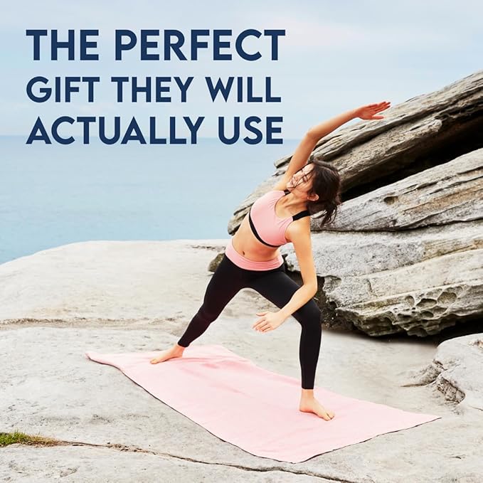 Dock & Bay Beach Towel - Quick Dry, Sand Free - Compact, Lightweight - 100% Recycled - Includes Bag - Essential Set of 4 - Large (160x90cm, 63x35)