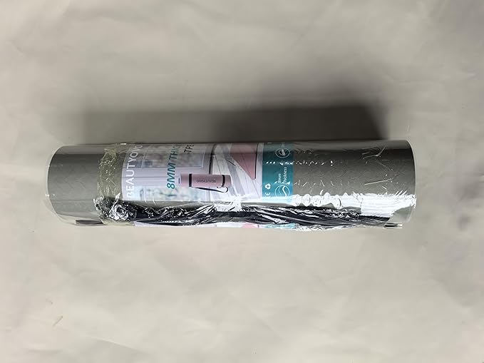 BEAUTYOVO Yoga Mat with Strap, 1/3 Inch Extra Thick Yoga Mat Double-sided Non Slip, Professional TPE Yoga Mats for Women Men, Workout Mat for Yoga, Pilates and Floor Exercises