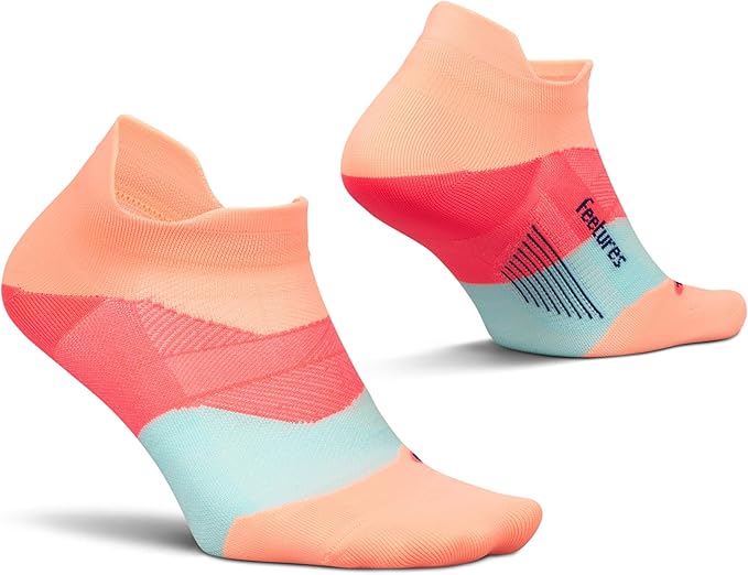 Feetures Elite Ultra Light Cushion Ankle Socks - Sport Sock with Targeted Compression