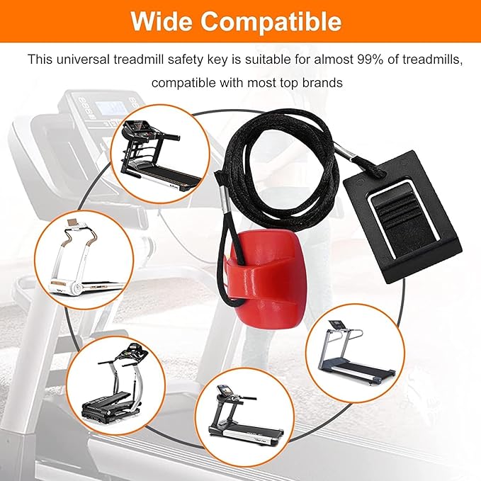 Treadmill Magnet Safety Key for Proform Image Weslo Reebok Epic Golds Gym Freemotion and Healthrider Treadmills