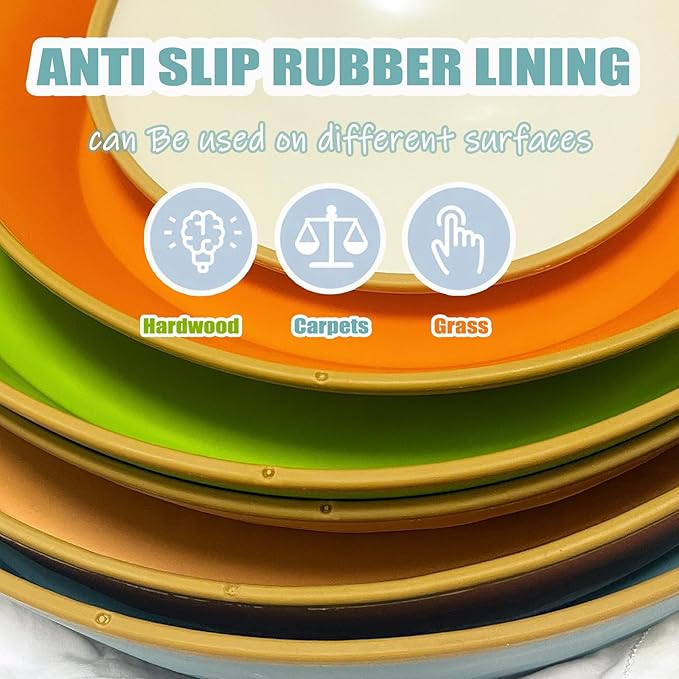 Fanboxk Stepping Stones for Kids,Non-Slip Toddlers Stepping Stones for Promoting Children's Balance Coordination Skills,Obstacle Courses Sensory Toys Outdoor or Indoor Play for Kids 3-8