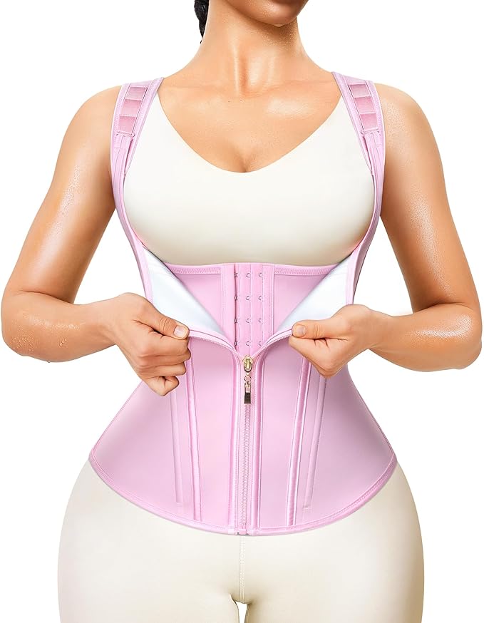 Junlan Waist Trainer for Women - Sauna Suit Sweat Vest for Working Out