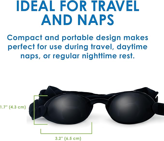 Onyix Silicone Hydrating Sleep Mask for Nighttime Dry Eye Relief