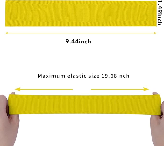 Workout Headbands Non Slip Headband Sport Headbands Sweatbands Elastic Sport Hair Bands for Sports Travel Indoor Fitness Gym