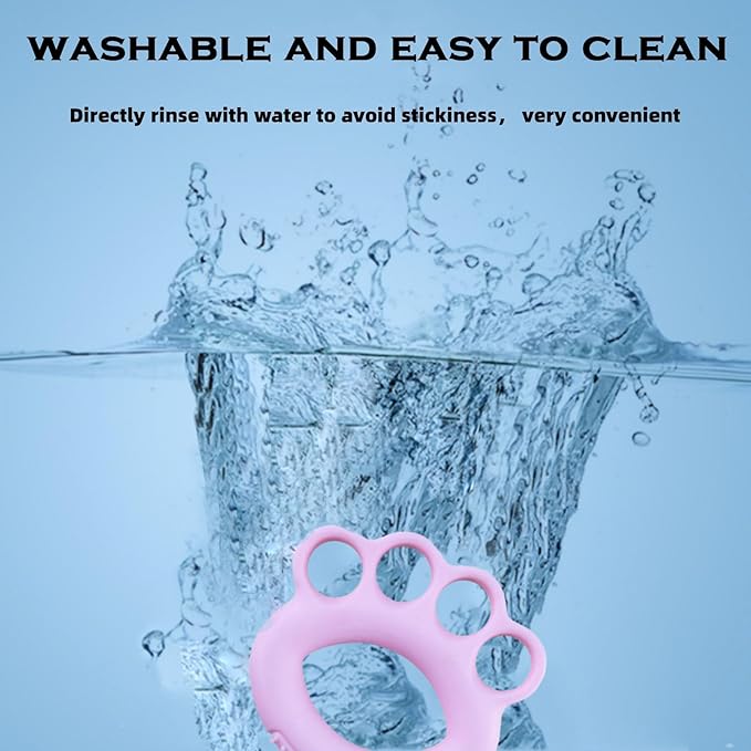 DEEYOTA Finger Exerciser & Hand Strengthener Rehab,Hand Exercisers for Therapy,Hand Exerciser,Grip Exerciser Hand Strengthener（4 Pcs）