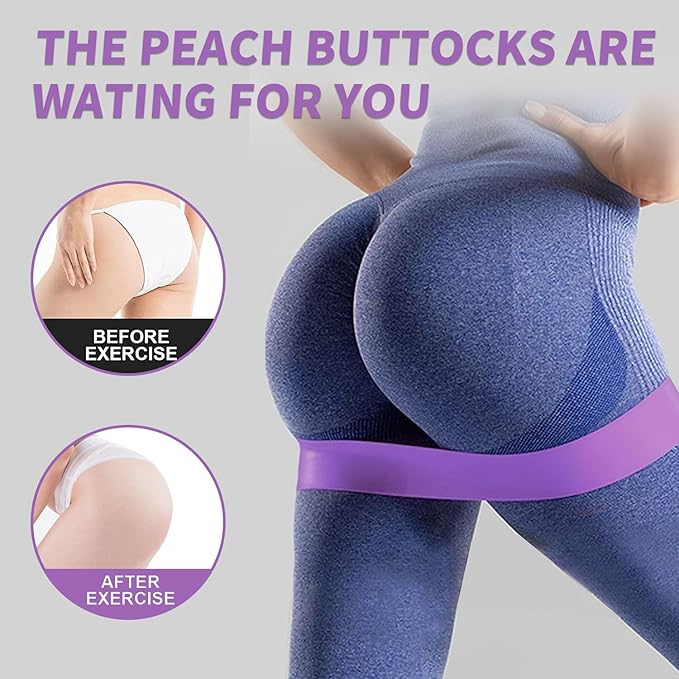 100 PCS Bulk Resistance Bands, Loop Exercise Bands Set for Gym Members Sports Class Students Gift, 5 Pieces Each Set with Storage Bag, Fitness Bands for Outdoor Home Gym Yoga Pilates