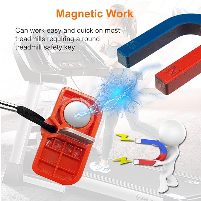 Treadmill Magnet Safety Key for Proform Image Weslo Reebok Epic Golds Gym Freemotion and Healthrider Treadmills