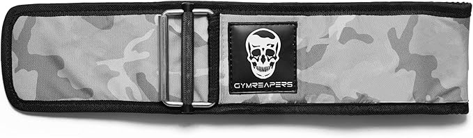 Gymreapers Quick Locking Weight Lifting Belt for Men Gym Belt for Powerlifting Deadlift Belt with 4 Inch Neoprene Metal Buckle Back Support Weightlifting Belt Women