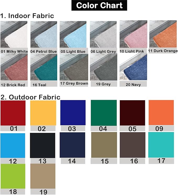 Loveboat Custom Bench Cushion for Indoor and Outdoor Furniture