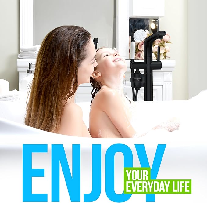 AquaHomeGroup 20 Stage Shower Filter for Hard Water - High Output Universal Shower Head Filter for Chlorine, Fluoride, Heavy Metals - Vitamin C E Shower Water Filter for Hair and Skin (Bronze Black)