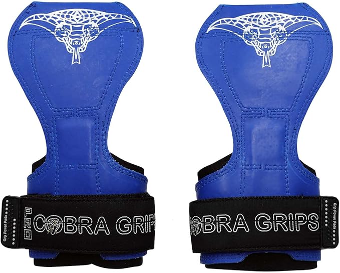 Cobra Grips PRO Weight Lifting Gloves Heavy Duty Straps Alternative Power Lifting Hooks for Deadlifts Adjustable Neoprene Padded Wrist Support Bodybuilding
