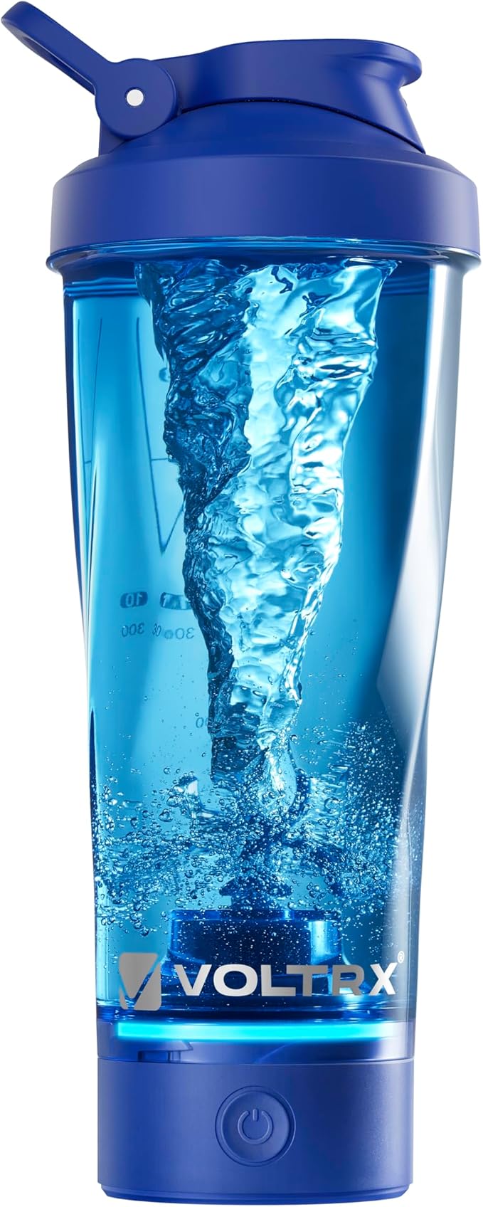 VOLTRX Premium Electric Protein Shaker Bottle, Made with Tritan - BPA Free - 24 oz Vortex Portable Mixer Cup/USB C Rechargeable Shaker Cups for Protein Shakes