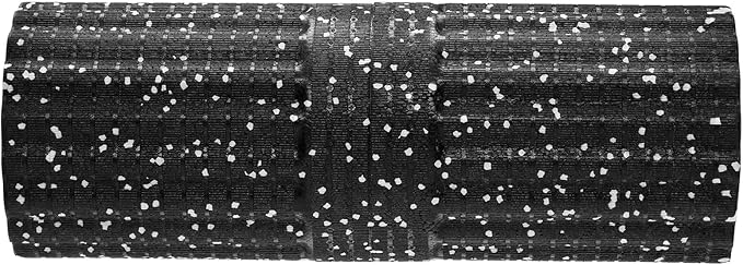 VEVOR 16 Inches Rechargeable Vibrating Foam Roller, 4-Speed Electric Massage Roller with 3D Texture, High-Density EEP Foam for Deep Tissue Muscle Massage, Back Pain Relief, and Post-Exercise Recovery