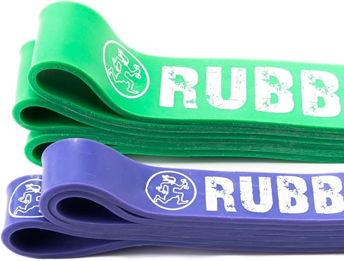 Rubberbanditz Combo Pull Up Assist Bands | Heavy Duty Resistance Exercise Bands for Powerlifting, Mobility, and Stretching | Resistance Bands for Working Out