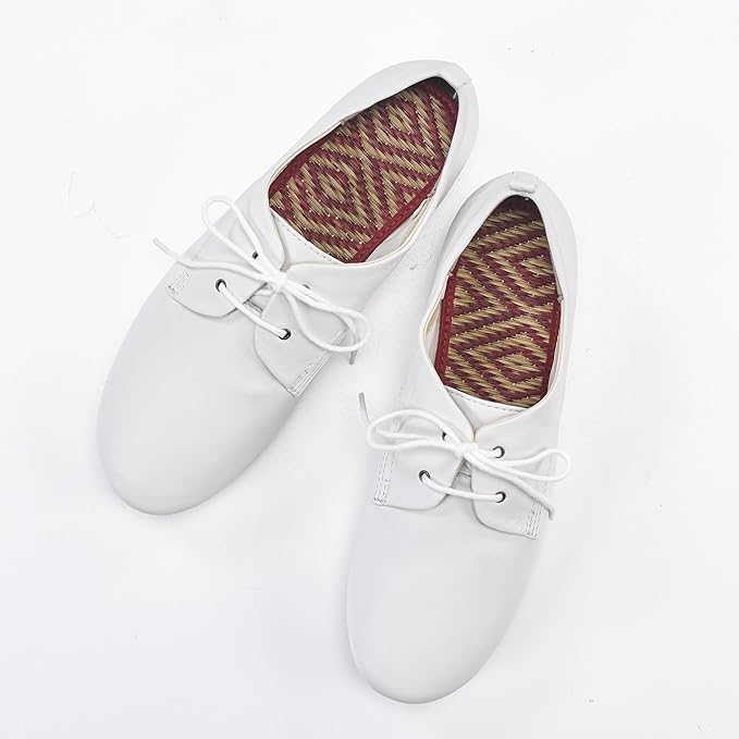 Japanese Traditional Organic Igusa Insoles, Smooth Sweat-Absorbing Deodorant Non-Slip Breathable Insoles Made of Igusa (Japanese Soft Rush Grass) (US Size 6, 24-24.5cm, Red)