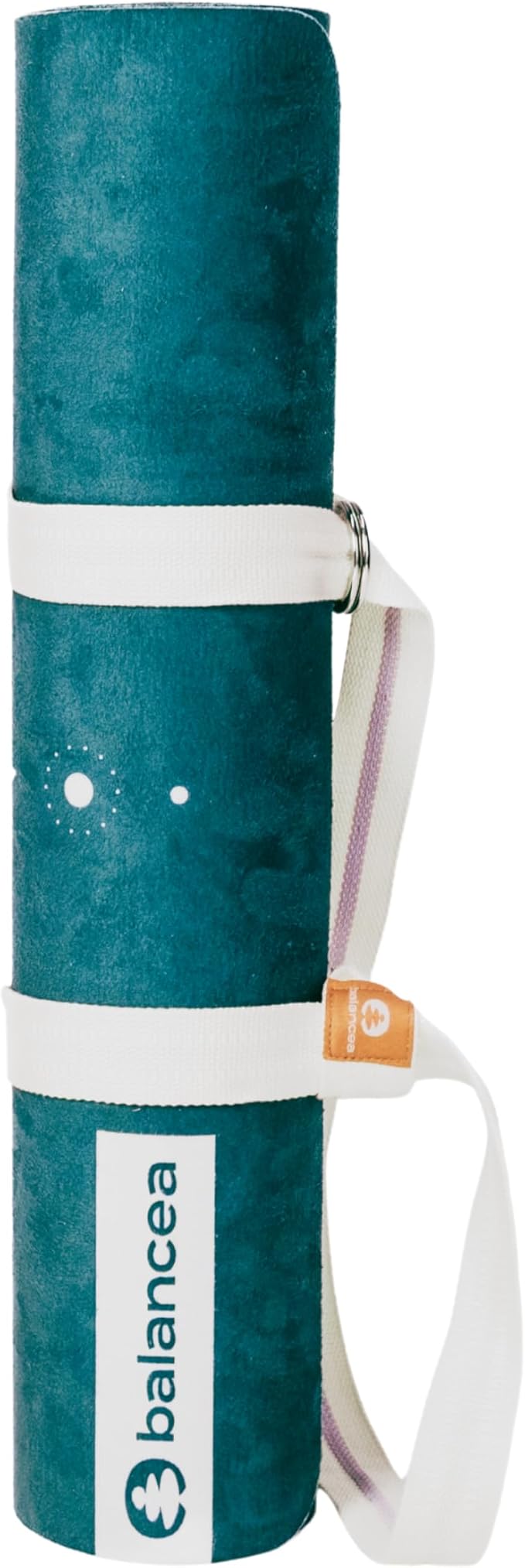 Yoga Mat 5mm Non Slip Suede & TPE - Eco-Friendly Fitness & Exercise Mat for Home Gym, Pilates, Gaiam, Hot Yoga, and Meditation - Lightweight Durable 72 x 24 inch Workout Mat for Women & Men