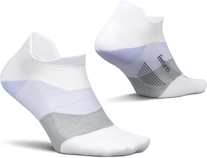 Feetures Elite Ultra Light Cushion Ankle Socks - Sport Sock with Targeted Compression