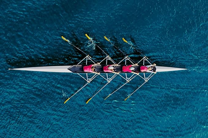 Skwoosh Row Pad Seat Cushion for Masters, Students, Scullers, Dragonboat, Outriggers, Accessories | Fits Concept2 | Gel Pressure Sitz Bone Comfort Relief | Made in USA (Pink)