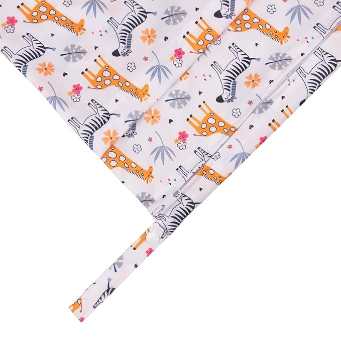 babygoal Wet Dry Bags for Baby Cloth Diapers, Washable Travel Bags, Beach, Pool, Gym Bag for Swimsuits & Wet Clothes with Two Zippered Pockets 3 Pack, 3LN25