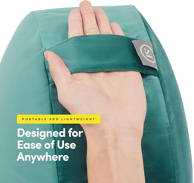 Meditation Cushion Bolster Pillow for Restorative Yoga – Supportive Cushion for Meditation, Pilates, and Relaxation – Filled with Buckwheat Hulls - Removable Cover