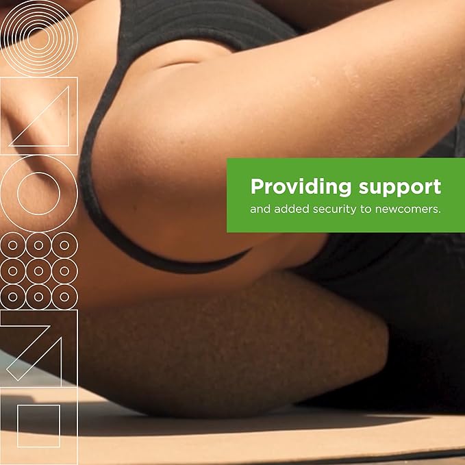 Go4Cork Cork Yoga Block for Yoga, Pilates & Meditation | Non-Slip, Hypoallergenic, Sustainable, Non-Toxic Yoga Block