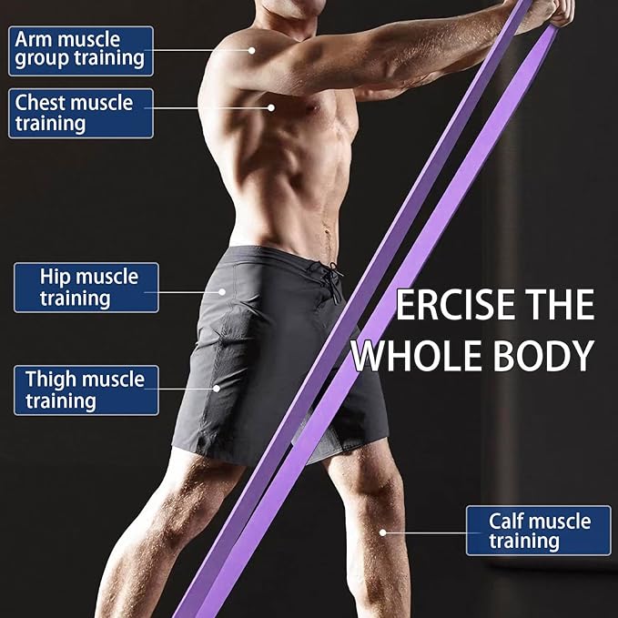 Multifunction Resistance Bands Fitness Set – Resistance Bands Exercise Working Out Workout Equipment Fitness Set, Portable & Effective