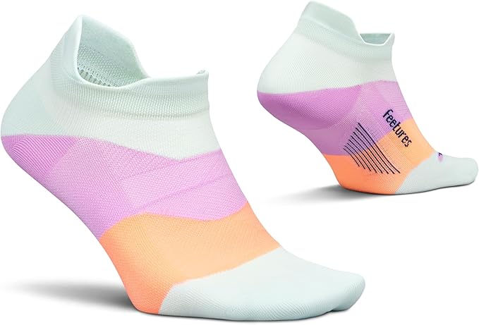 Feetures Elite Ultra Light Cushion Ankle Socks - Sport Sock with Targeted Compression