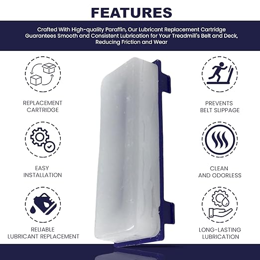 Wax Stick Cartridge Refill Works with TREADLUBE Easy to USE P/N WAXON-WAXOFF