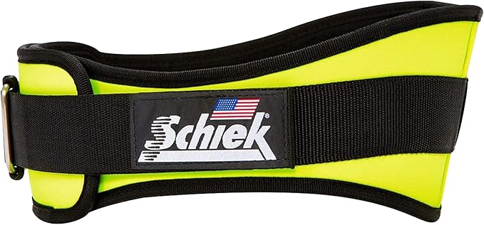 Schiek Sports 2006 Nylon 6 Inches Weight Lifting Belt - Support Belt for Power Lifting