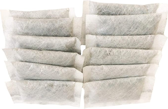 Green Piece Distiller Filters – Activated Charcoal Carbon Sachets (12 Pack), Odor & VOC Absorbing, Compatible with Megahome & Countertop Water Distillers, Coconut Shell Carbon, Premium Replacement