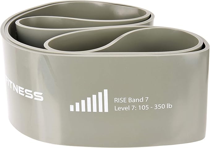 Rise Bands Heavy-Duty Exercise Resistance Band for Physical Therapy, Fitness, Muscle Development, Rehab, Mobility, Stretching, and More