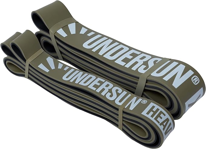 Undersun Resistance Bands for Working Out | Heavy Resistance Bands for Strength Training & Pull Up Assistance | Indoor/Outdoor, Gym, Home Exercise Bands Resistance