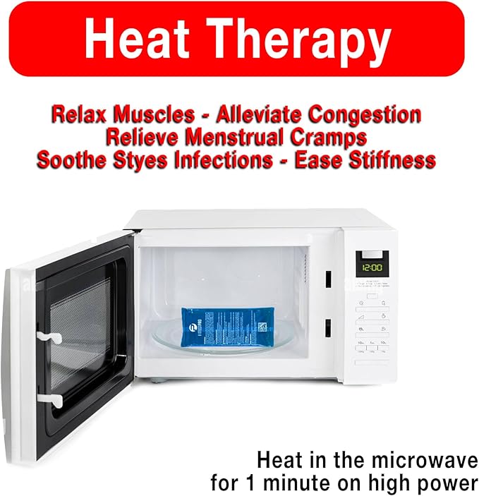 Fittest Pro Gel Ice Pack for Hot Cold Compress, Gel Ice Packs for Injuries, Reusable, Soft Ice Packs for Injuries Reusable, Injury Ice Pack