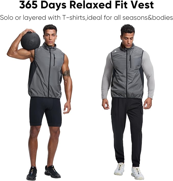 HOTSUIT Sauna Suit for Men Sweat Jackets Sauna Vest with Pocket Exercise Heat Trapping for Gym Exercise