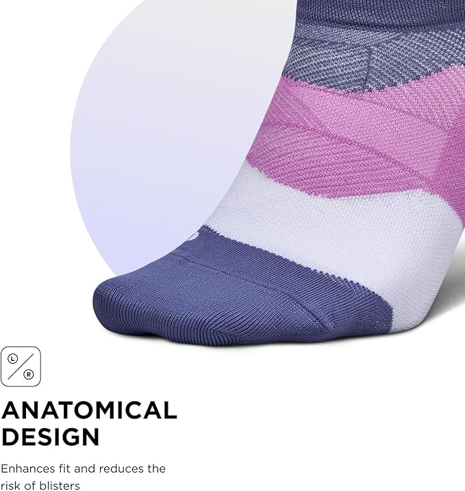 Feetures Elite Ultra Light Cushion Ankle Socks - Sport Sock with Targeted Compression