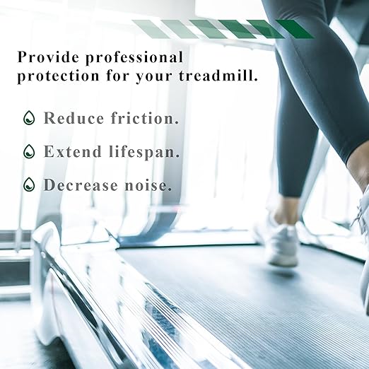 Treadmill Lubricant 100% Silicone,Treadmill Belt Lubricant Oil,Equipped with a Pointed Nozzle Cap and Extra-Long Hose for Easy Application to Hard-to-Reach Areas, Non-Toxic and Odorless.