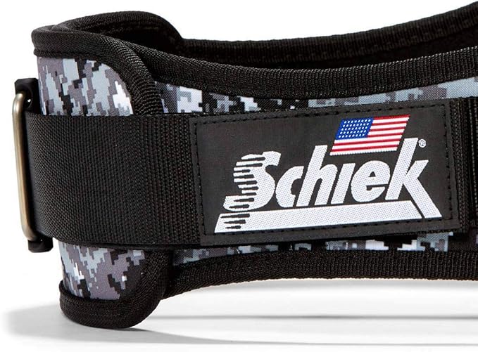 Schiek Sports 2006 Nylon 6 Inches Weight Lifting Belt - Support Belt for Power Lifting
