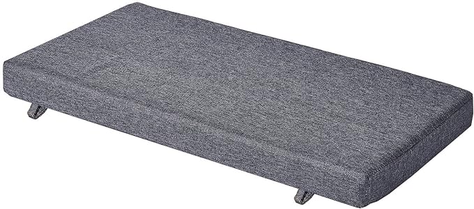 Piano Bench Cushion for Indoor Shoe Storage Non Slip Picnic Bench Pad for Kitchen Dining Table Seat 30 inch x 14, Grey