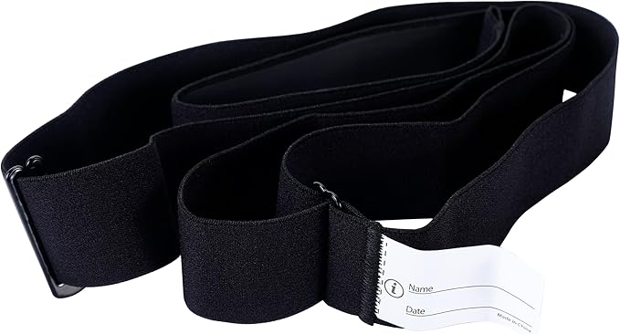 Compatible with Polar H10 H9 H7 H1 Wahoo Tickr Garmin HRM Heart Rate Monitor Chest Strap,Black