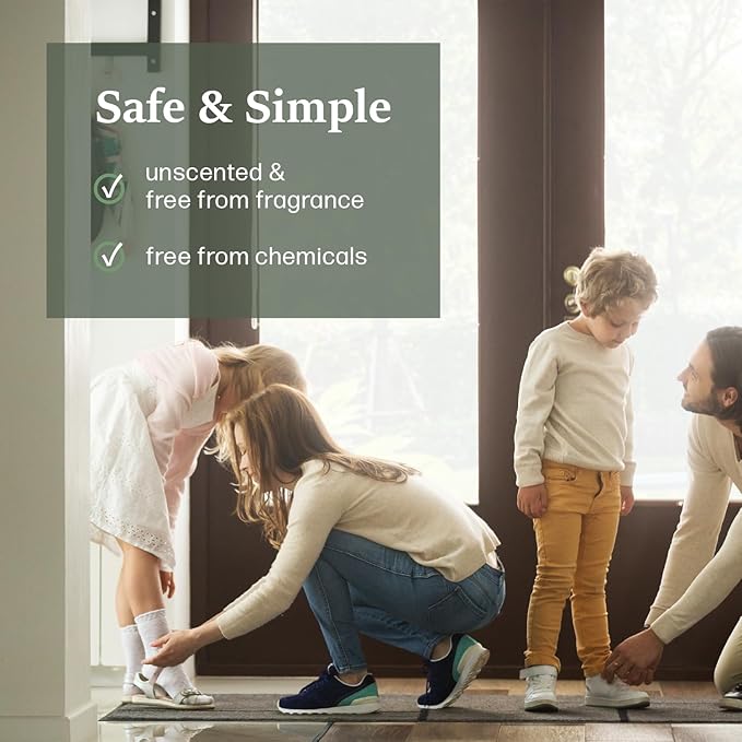 Moso Natural Shoe Deodorizer Insert (3 Pack) Charcoal Odor Absorber for Shoes, Gym Bag & Boot Deodorizer, Long-Lasting Shoe Odor Elimination, Unscented Air Purifying Bags (Two Per Pack. 6 Total)