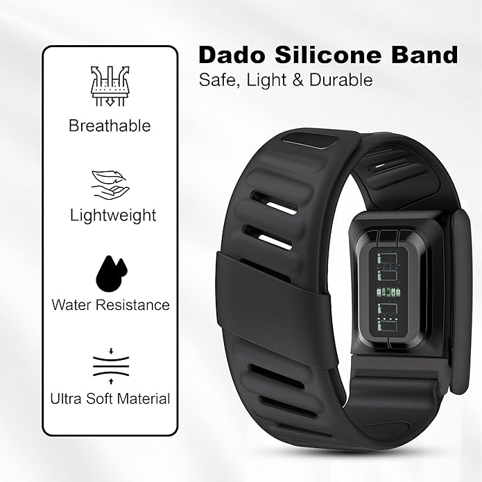 Silicone Sport Replacement Band Compatible with WHOOP 5.0, One, Peak, and Life Fitness Tracker – Breathable, Durable & Comfortable | Not for Whoop Gen 4