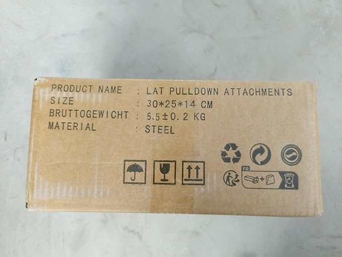 POWER GUIDANCE Cable Machine Attachment, LAT Pulldown Attachments, Cable Attachments for Gym, Home Gym Accessories