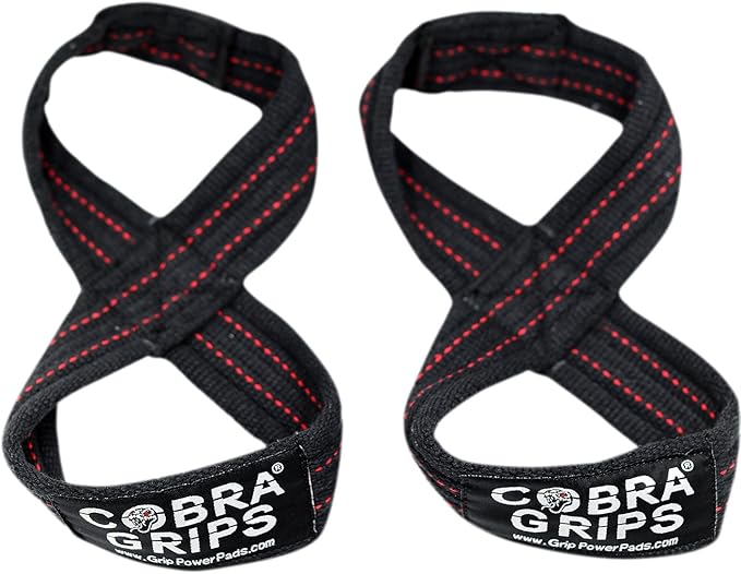 Deadlift Straps Figure 8 Loop Lifting Straps The #1 Choice for Power Lifters weightlifters workout Enthusiasts